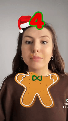 Gingerbread eat challenge