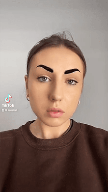 UK dignified eyebrows