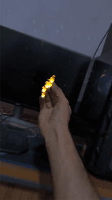 fiery nails