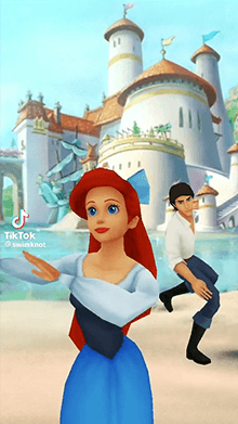 Ariel and Eric Dance