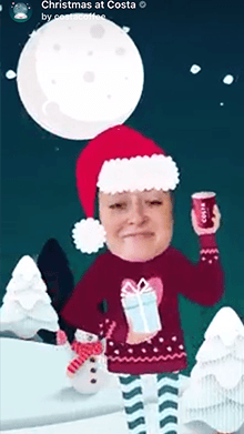 Christmas at Costa
