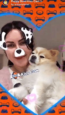 Puppy Bowl Kiss Cam