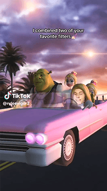 Bratz Shrek ride by Rylee