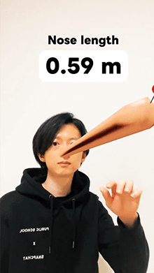 Nose length