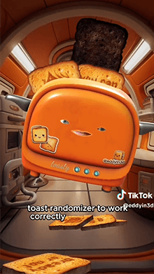 Toasty by eddyin3d