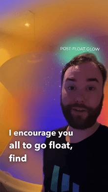 Post Float Glow