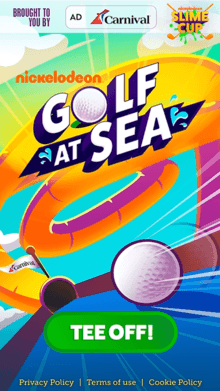 Nickelodeon’s Golf at Sea