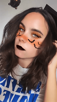 Bat Makeup Halloween