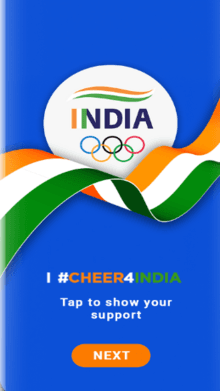 Olympics 2020 - Cheer For India