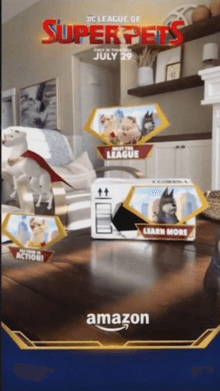 DC League of Super-Pets Amazon Box