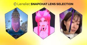 Article "Best Snapchat Lenses | Snap AR Selection January" cover