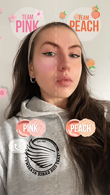 Huda Beauty Pink Vs Peach