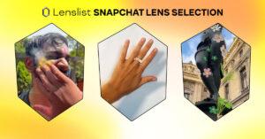 Article "Best Snapchat Lenses | Snap AR Selection March" cover