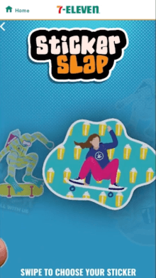 7-Eleven - Sticker Slap