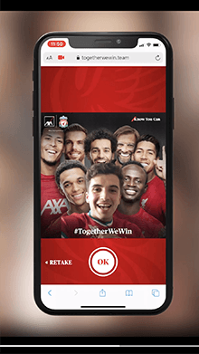 Visualise Creative: AXA x Liverpool FC #TogetherWeWin
