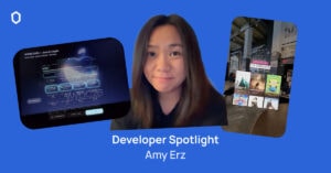 Article "Developer Spotlight: Amy Erz on Location-Based Apps for Meta Display Glasses" cover